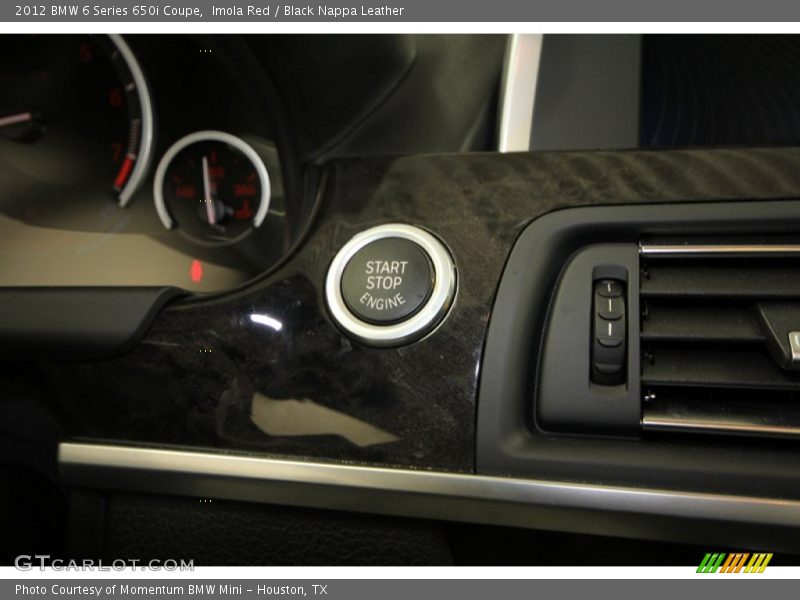 Controls of 2012 6 Series 650i Coupe