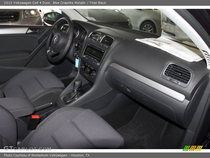 Dashboard of 2013 Golf 4 Door