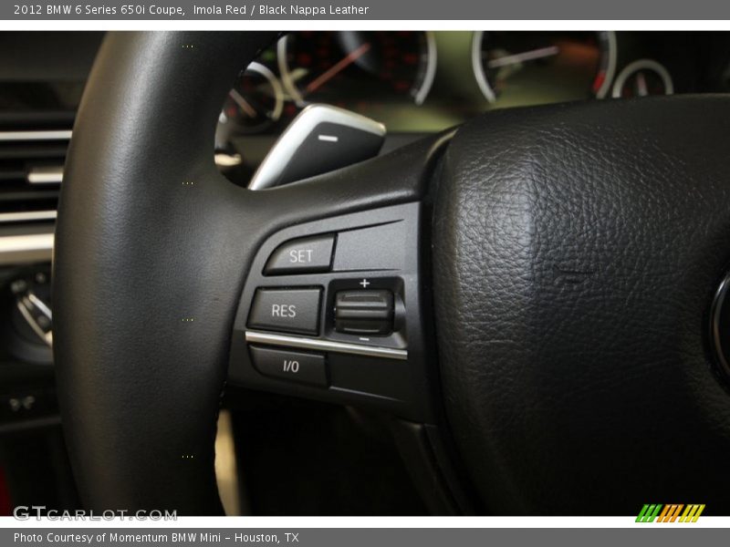 Controls of 2012 6 Series 650i Coupe