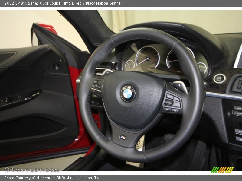  2012 6 Series 650i Coupe Steering Wheel