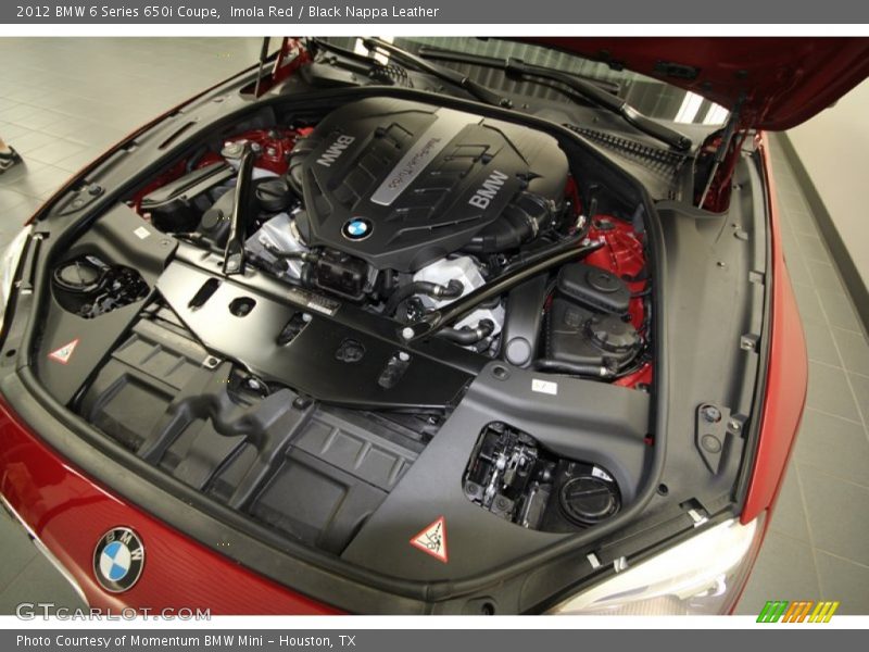  2012 6 Series 650i Coupe Engine - 4.4 Liter DI TwinPower Turbo DOHC 32-Valve VVT V8