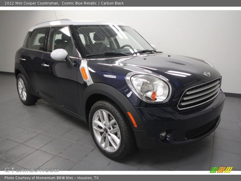 Cosmic Blue Metallic / Carbon Black 2012 Mini Cooper Countryman