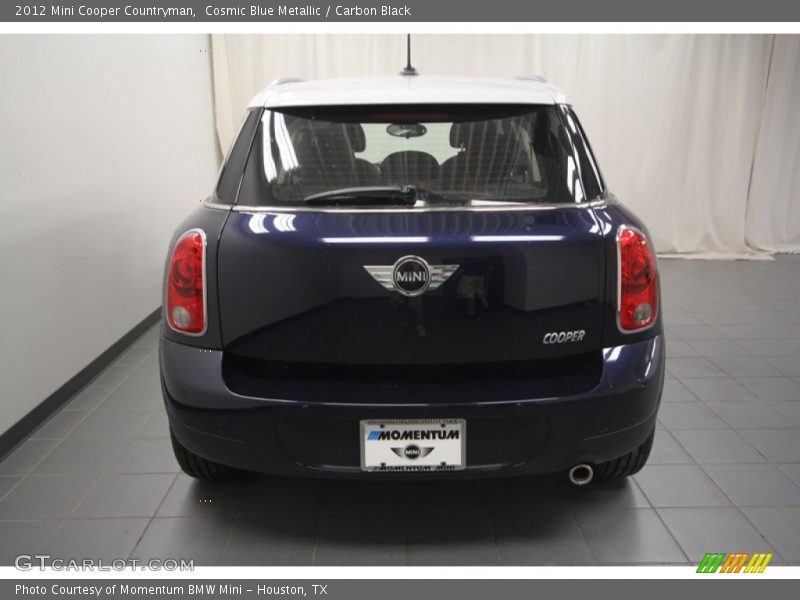 Cosmic Blue Metallic / Carbon Black 2012 Mini Cooper Countryman