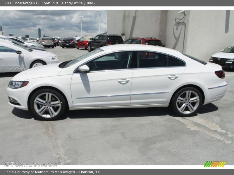 Candy White / Black 2013 Volkswagen CC Sport Plus