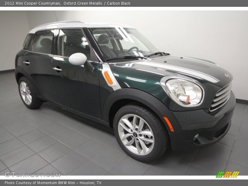 Oxford Green Metallic / Carbon Black 2012 Mini Cooper Countryman
