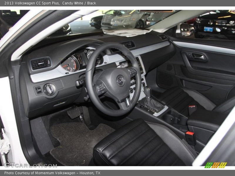 Candy White / Black 2013 Volkswagen CC Sport Plus