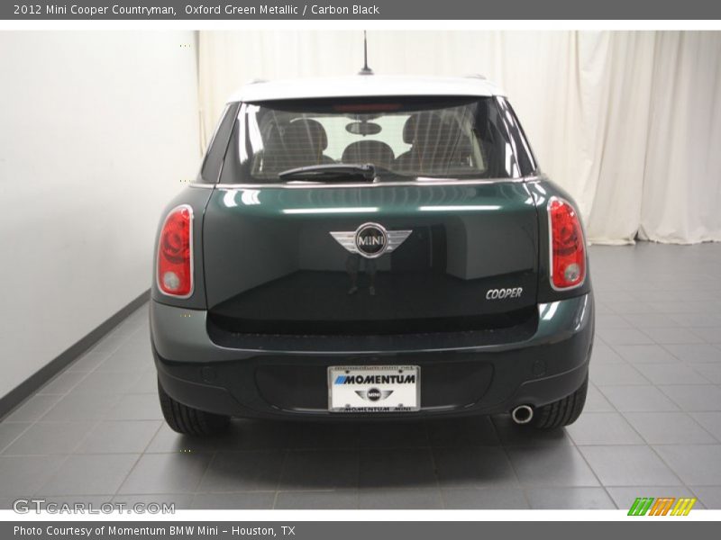 Oxford Green Metallic / Carbon Black 2012 Mini Cooper Countryman