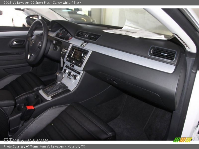 Candy White / Black 2013 Volkswagen CC Sport Plus