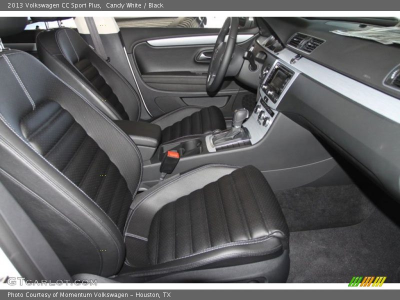 Candy White / Black 2013 Volkswagen CC Sport Plus
