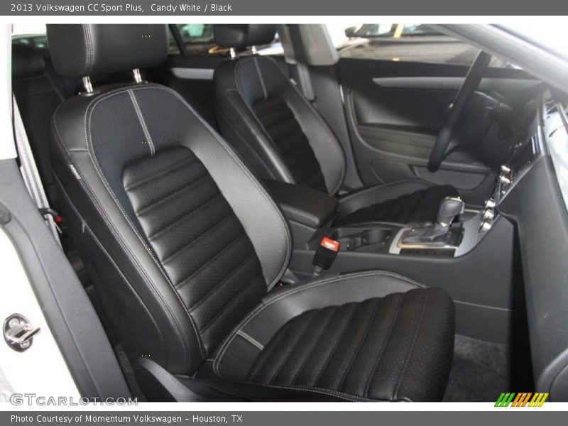 Candy White / Black 2013 Volkswagen CC Sport Plus