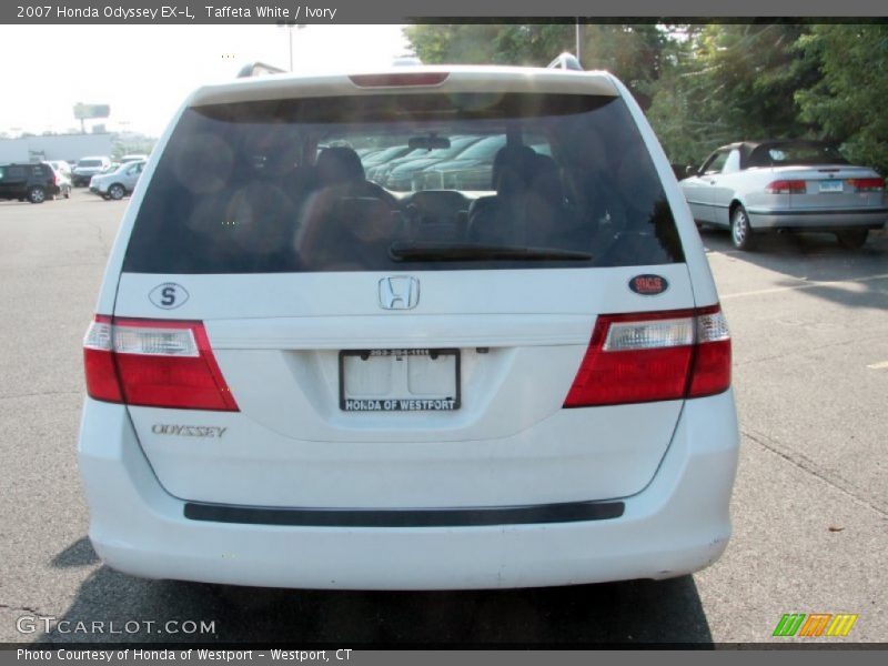 Taffeta White / Ivory 2007 Honda Odyssey EX-L