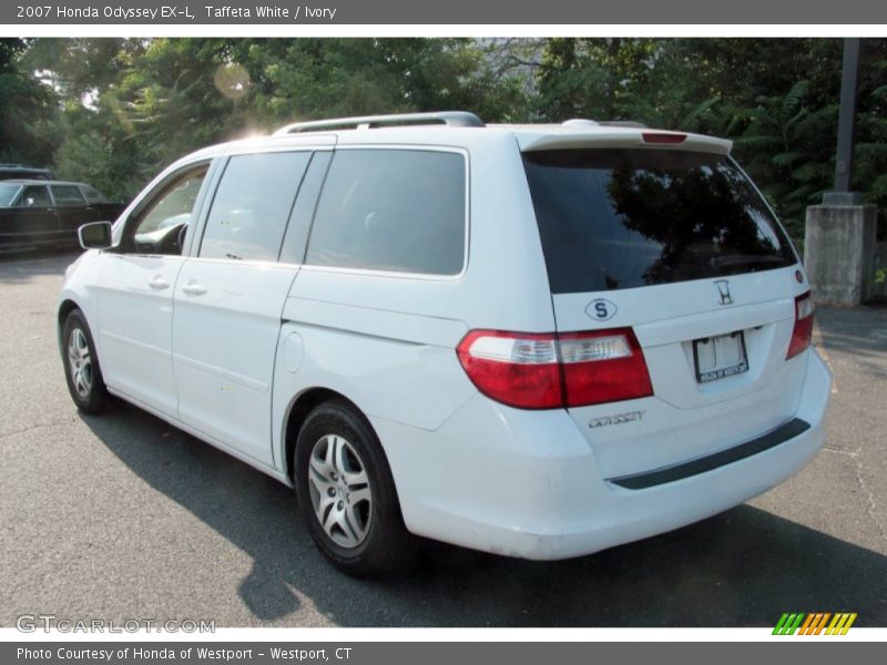 Taffeta White / Ivory 2007 Honda Odyssey EX-L