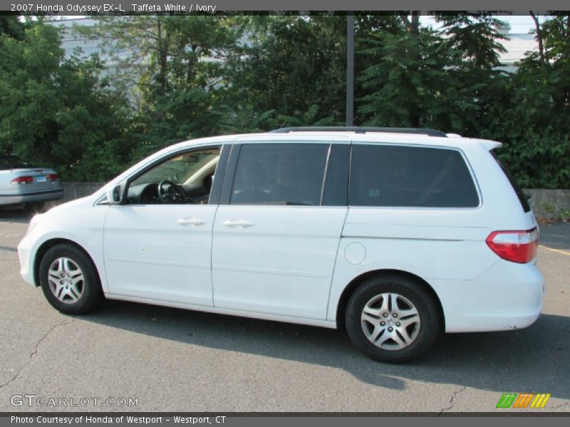 Taffeta White / Ivory 2007 Honda Odyssey EX-L