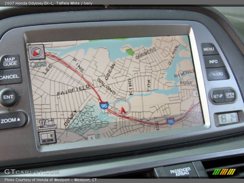 Taffeta White / Ivory 2007 Honda Odyssey EX-L