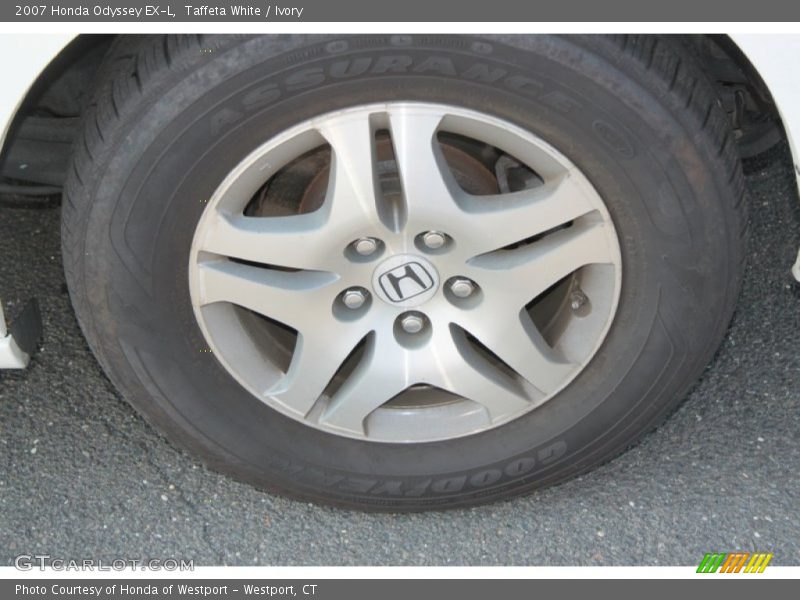 Taffeta White / Ivory 2007 Honda Odyssey EX-L