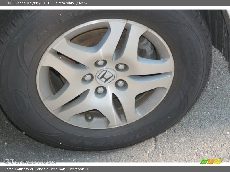 Taffeta White / Ivory 2007 Honda Odyssey EX-L