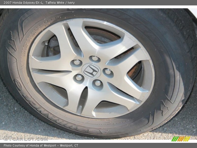 Taffeta White / Ivory 2007 Honda Odyssey EX-L