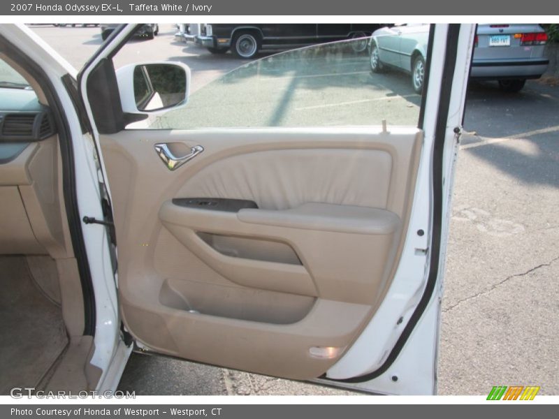 Taffeta White / Ivory 2007 Honda Odyssey EX-L