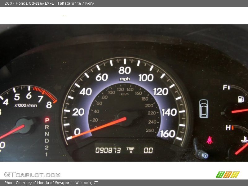 Taffeta White / Ivory 2007 Honda Odyssey EX-L