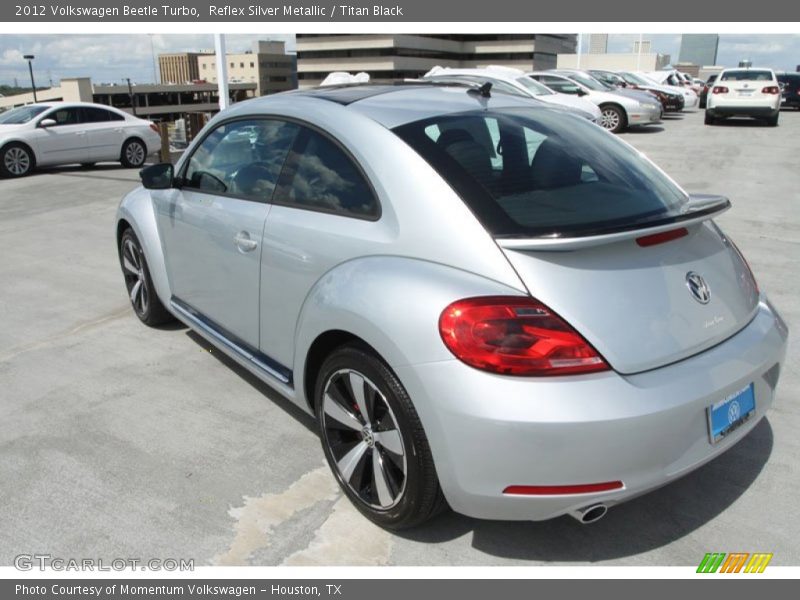 Reflex Silver Metallic / Titan Black 2012 Volkswagen Beetle Turbo