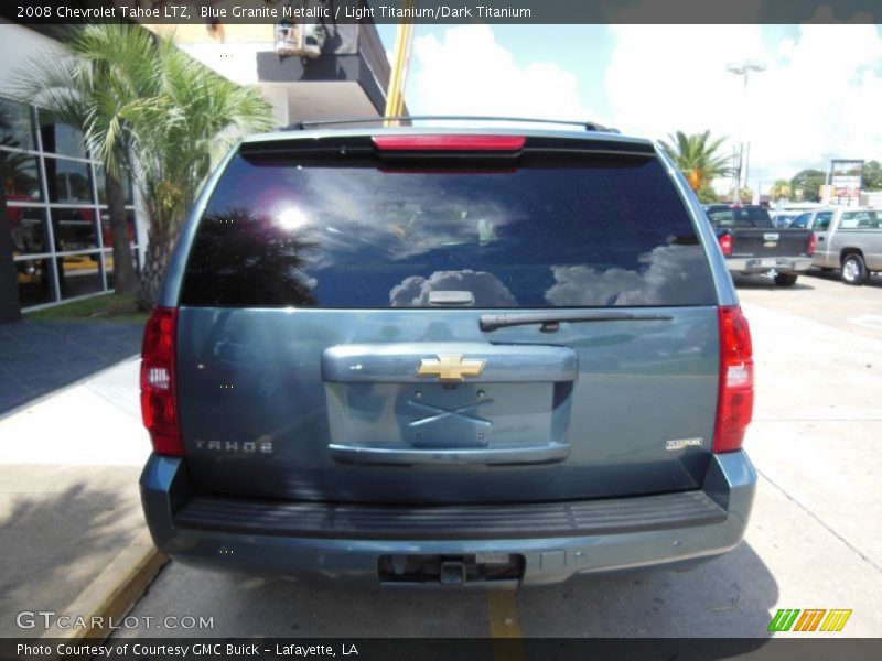 Blue Granite Metallic / Light Titanium/Dark Titanium 2008 Chevrolet Tahoe LTZ
