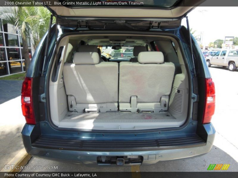 Blue Granite Metallic / Light Titanium/Dark Titanium 2008 Chevrolet Tahoe LTZ