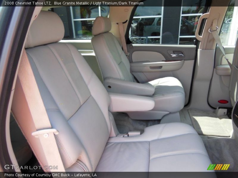 Blue Granite Metallic / Light Titanium/Dark Titanium 2008 Chevrolet Tahoe LTZ