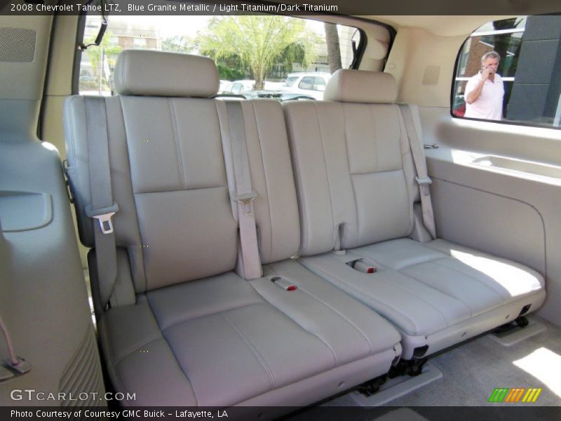 Blue Granite Metallic / Light Titanium/Dark Titanium 2008 Chevrolet Tahoe LTZ