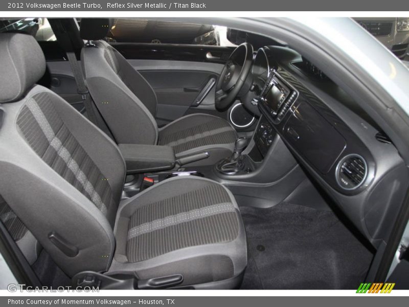 Reflex Silver Metallic / Titan Black 2012 Volkswagen Beetle Turbo