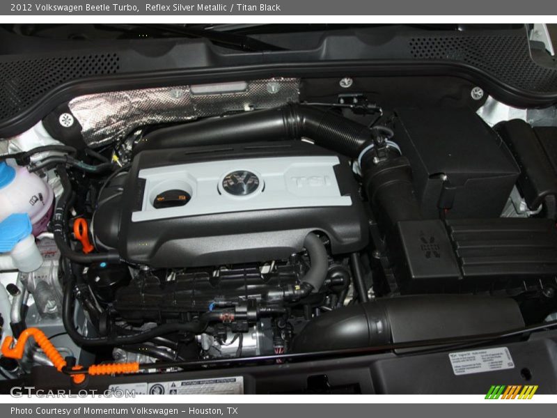 Reflex Silver Metallic / Titan Black 2012 Volkswagen Beetle Turbo