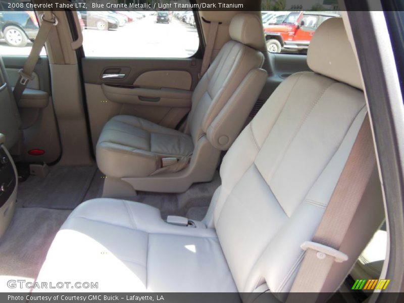 Blue Granite Metallic / Light Titanium/Dark Titanium 2008 Chevrolet Tahoe LTZ