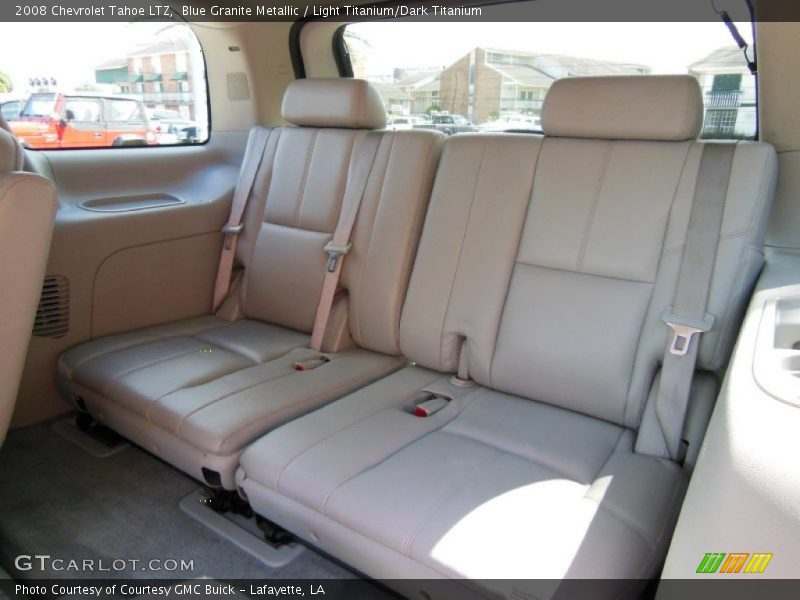 Blue Granite Metallic / Light Titanium/Dark Titanium 2008 Chevrolet Tahoe LTZ