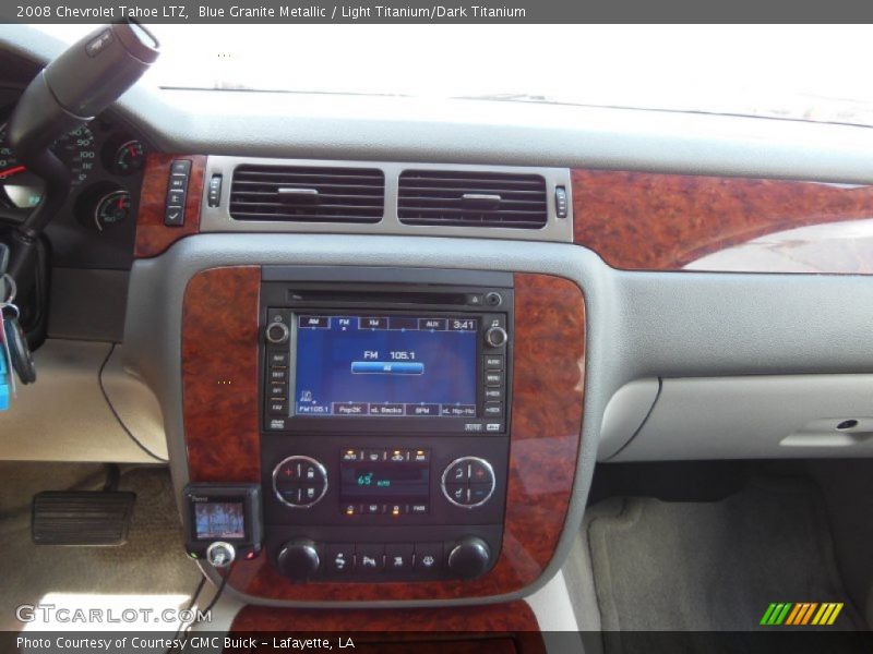 Blue Granite Metallic / Light Titanium/Dark Titanium 2008 Chevrolet Tahoe LTZ
