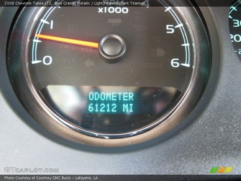 Blue Granite Metallic / Light Titanium/Dark Titanium 2008 Chevrolet Tahoe LTZ