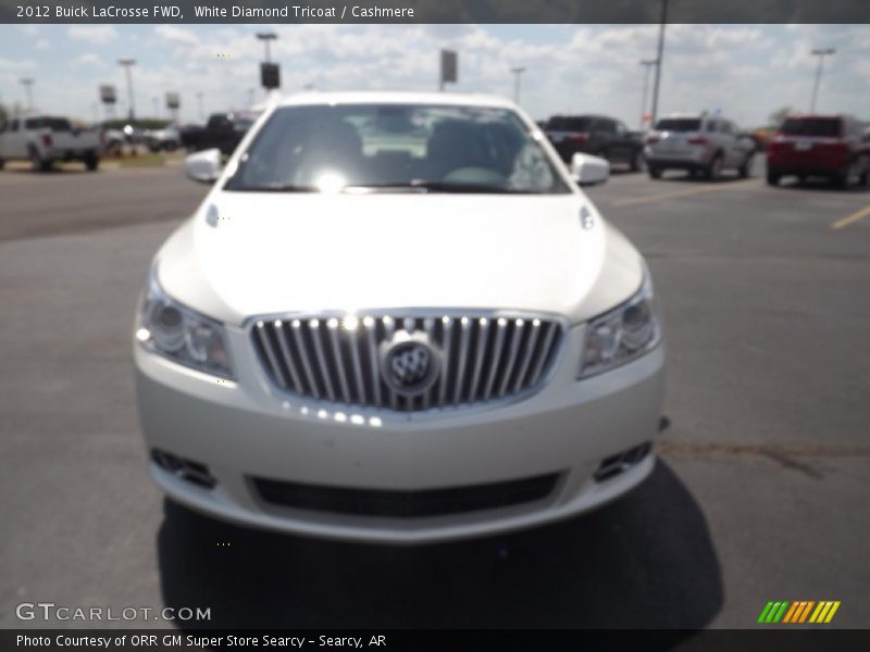 White Diamond Tricoat / Cashmere 2012 Buick LaCrosse FWD