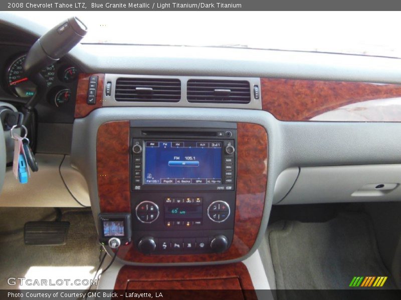 Blue Granite Metallic / Light Titanium/Dark Titanium 2008 Chevrolet Tahoe LTZ
