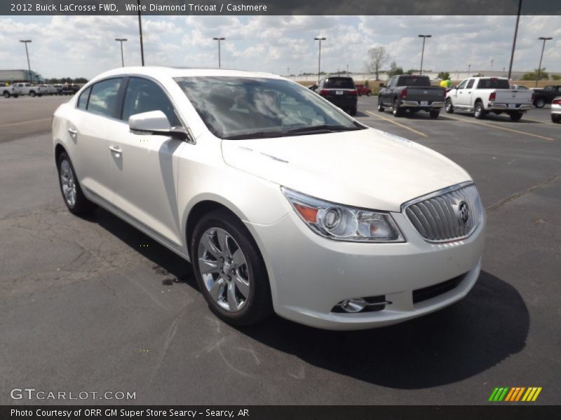 White Diamond Tricoat / Cashmere 2012 Buick LaCrosse FWD
