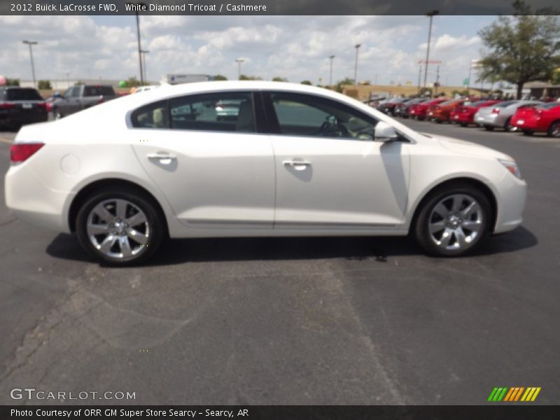 White Diamond Tricoat / Cashmere 2012 Buick LaCrosse FWD