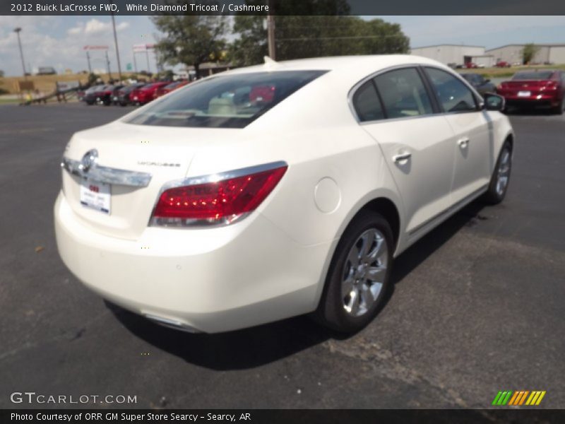 White Diamond Tricoat / Cashmere 2012 Buick LaCrosse FWD