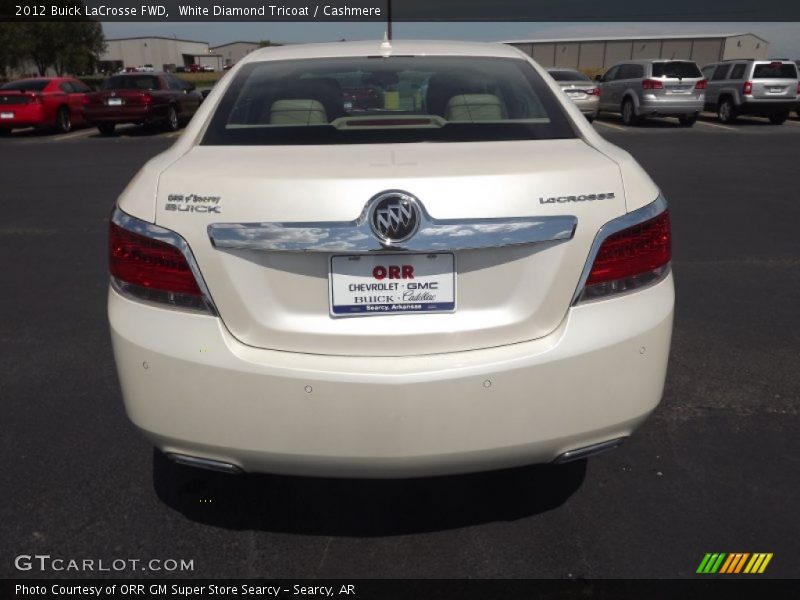 White Diamond Tricoat / Cashmere 2012 Buick LaCrosse FWD