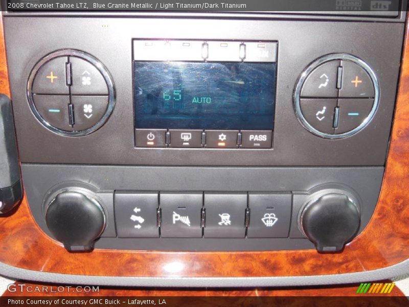 Blue Granite Metallic / Light Titanium/Dark Titanium 2008 Chevrolet Tahoe LTZ