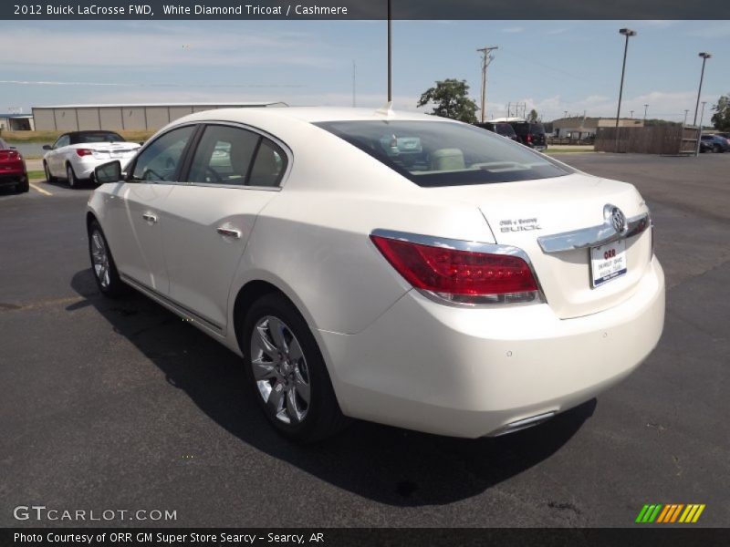 White Diamond Tricoat / Cashmere 2012 Buick LaCrosse FWD