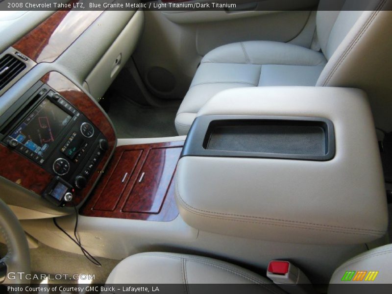 Blue Granite Metallic / Light Titanium/Dark Titanium 2008 Chevrolet Tahoe LTZ