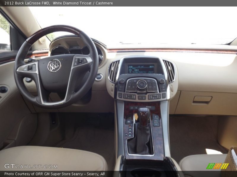 White Diamond Tricoat / Cashmere 2012 Buick LaCrosse FWD