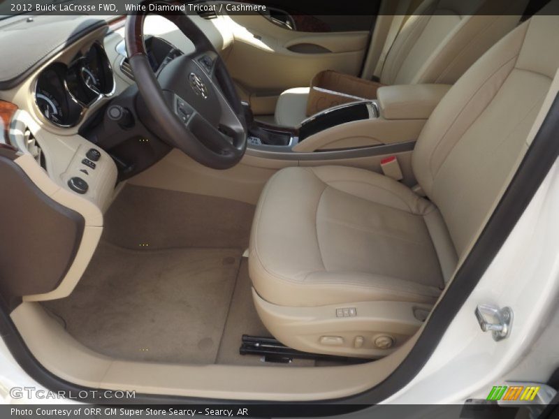 White Diamond Tricoat / Cashmere 2012 Buick LaCrosse FWD