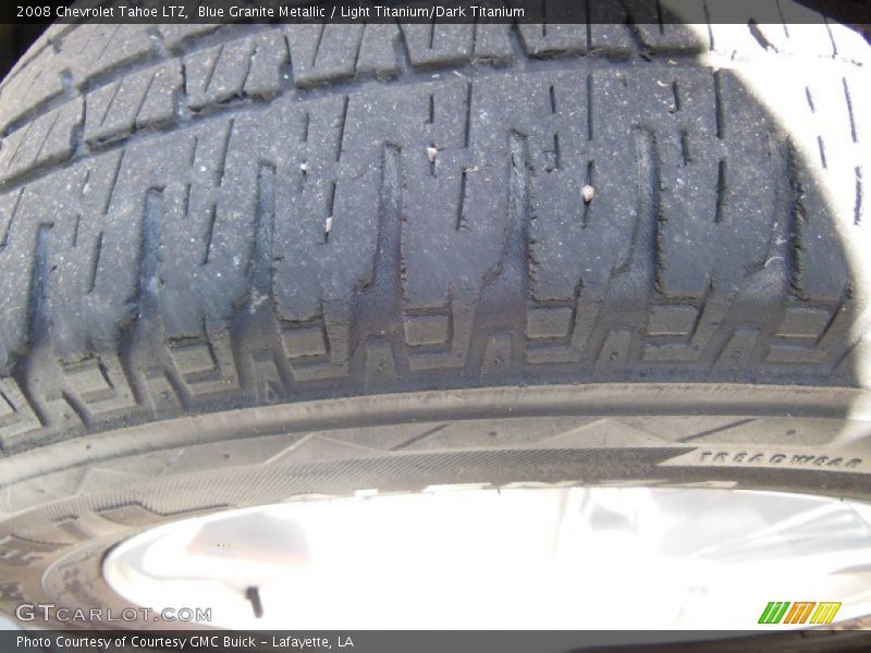 Blue Granite Metallic / Light Titanium/Dark Titanium 2008 Chevrolet Tahoe LTZ
