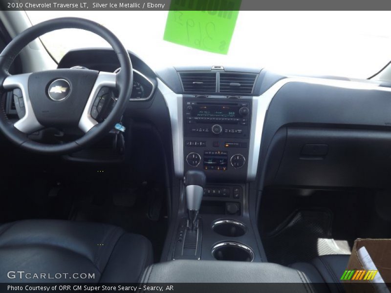 Silver Ice Metallic / Ebony 2010 Chevrolet Traverse LT