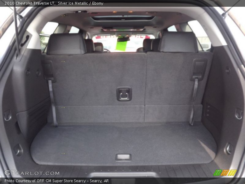 Silver Ice Metallic / Ebony 2010 Chevrolet Traverse LT