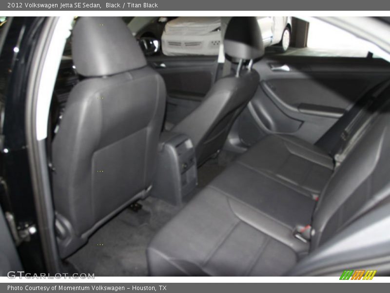 Black / Titan Black 2012 Volkswagen Jetta SE Sedan