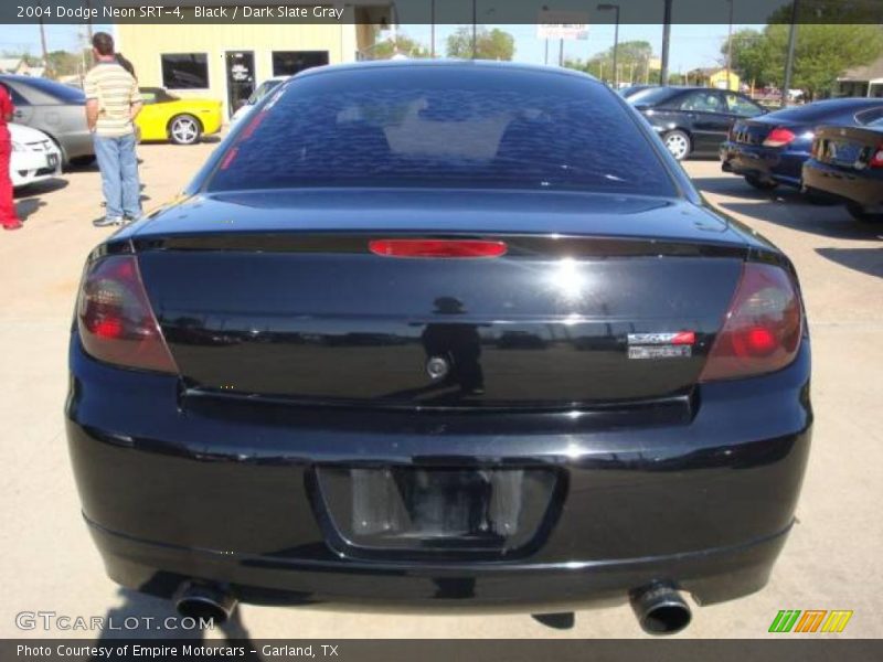 Black / Dark Slate Gray 2004 Dodge Neon SRT-4